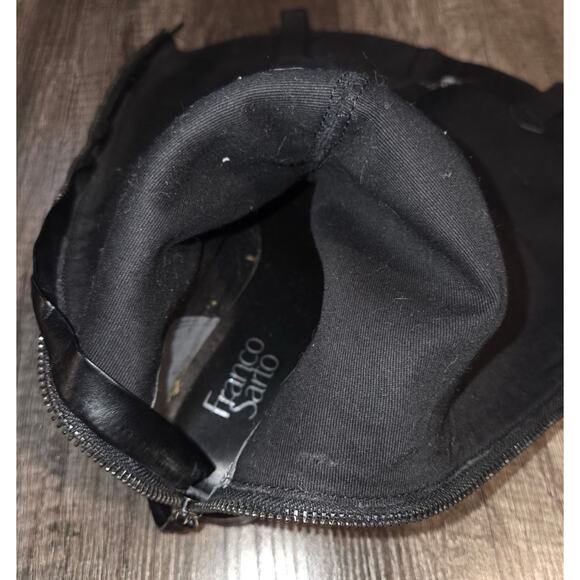 Franco Sarto Black Leather Riding Boots Women’s 8.5 - Picture 10 of 10